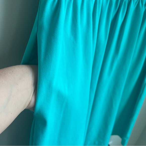 Cynthia Rowley Turquoise Mini Dress - Size Small - Picture 9 of 14